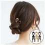 12 Morceaux D'Aiguilles De Cheveux En Plastique Simples, D'Outils De Fabrication De Poils, D'Accessoires De Cheveux Rétro Et De 