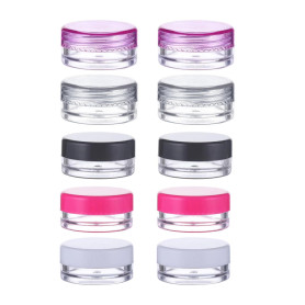 10 Pièces De Mini Conteneurs Cosmétiques