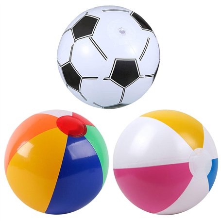 SGSCFG 3 Morceaux De Balles De Plage Gonflables