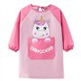 LCIEFKAE 1 Morceau d'enfants dans Un Sweat À Capuche À Bras Longs Rose