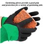 COACOM Outils De Jardin À 6 Parties Et 1 Paire De S, Ensemble D'Outils De Jardin, Accessoires De Jardin, Mini-Outils De Jardin, 