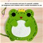 TYFGRT Kit De Couture pour Enfants 6 Pièces, Jouets De Couture Créatifs, Décorations Artisanales DIY, Couture d'animaux Mignons,