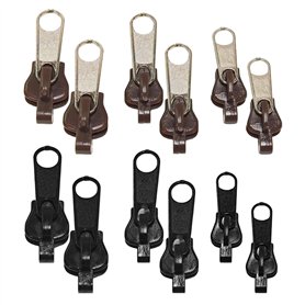TYFGRT Extracteurs De Fermeture Éclair De Remplacement 12 Pièces