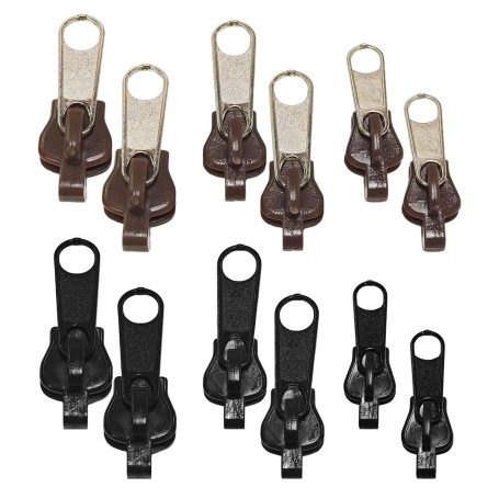 TYFGRT Extracteurs De Fermeture Éclair De Remplacement 12 Pièces