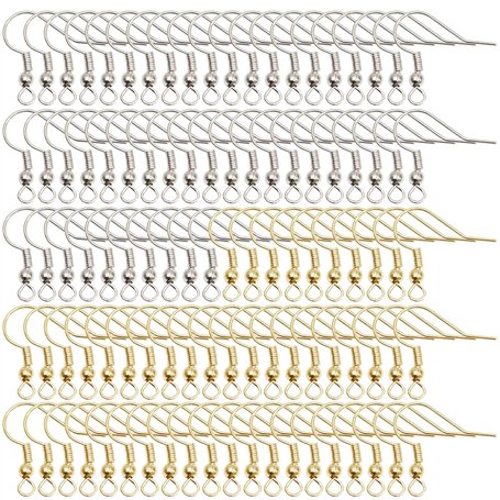 TYFGRT Crochets De Boucles D’Oreilles 100Pcs