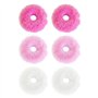 Pack De 6 Attaches De Cheveux En Peluche