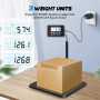 Hoyiyobi Balance Colis, Pèse Colis Professionnel 200kg/10g Haute Pese Colis avec Fonction de Maintien/Tare/LCD, Balance Postale 