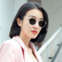 YSDYY 2 Morceaux De Verres À Cadre Rond, Rétro Et Lunettes De Soleil Simples, Accessoires De Mode, Tenue - Accessoires, Fournitu
