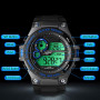 TEKMAGIC 100m sous l'eau Plongée sous-Marine Montre Bracelet pour Hommes Garçons avec Fonctions d'Chronomètre, Chronographe, Ala