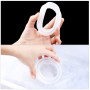 Nifocc Lot de 3 Moules en Silicone pour Bracelets - Résine Époxy - Bijoux DIY - Transparent