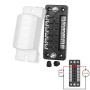 Jtron boitier fusible 12v auto 6 voies boite fusible pour ATO/ATC 1-20A fusible DC32 V M5 connecteur à vis porte-fusible avec fu