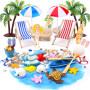 USHOP 38 Pièces Miniature de Plage