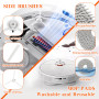 USHOP 22pcs Accessoires pour Robot Aspirateur Xiaomi X20+/X10+ Dreame S10/ L10s Ultra,1 Brosse Principale,4 HEPA Filtres,6 Serpi