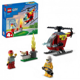 LEGO 60318 City Fire L'Hélicoptere des Pompiers. Jouet pour Filles et Garçons +4 22,99 €