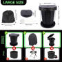 Toilettes de Camping avec Couvercle