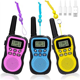 KIMIGO Talkie Walkie Enfants Rechargeable