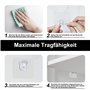 Sinofort Support Etagere Murale 24 Pièces Consoles et Taquets pour étagères Fixation Etagere Support Etagere Invisible pour étag