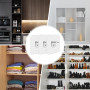 Sinofort Support Etagere Murale 24 Pièces Consoles et Taquets pour étagères Fixation Etagere Support Etagere Invisible pour étag