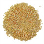 1500 PièCes 4 Mm Perles Rondes Lisses Petites Perles D'Espacement Perles à Billes Rondes Perles LâChes Lisses Sans Couture Pour