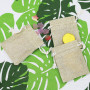 30 Pièces Sachets en Toile de Jute Sac Cadeau avec Cordon pour Utilisé pour Ranger Bagues Colliers Bonbons