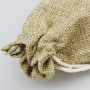 Petits Sacs en Coton, 30 Pièces Sachets en Toile de Jute Sac Cadeau avec Cordon pour Utilisé pour Ranger Bagues Colliers Bonbons