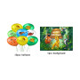 Deco Anniversaire Lion King Ballons de Fête Jungle Animaux Toile de Fond Photographie Anniversaire Animaux Foret Anniversaire Fê