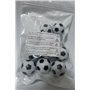 Istloho 10X Balles de Table Baby-Foot en Plastique Accessoires pour des Enfants et des Adultes faveurs de fête d'anniversaire, r