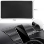 VCRANONR 2 PCS Tapis de Tableau de Bord en PVC 27*15cm Tapis Antidérapant Voiture Réutilisable Tapis Antidérapant Tableau de Bor