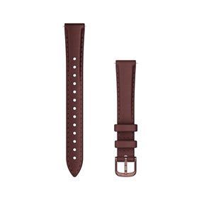 Garmin Lily® Lot de 2 bracelets en cuir de mûrier avec matériel en bronze foncé