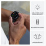 Garmin vívoactive 5 - Montre connectée GPS Sport et santé – Metallic Blue avec Bracelet Bleu Marine (Reconditionné)