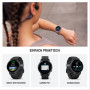 Garmin vívoactive 5 - Montre connectée GPS Sport et santé – Metallic Blue avec Bracelet Bleu Marine (Reconditionné)