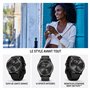 Garmin vívomove Trend - Montre connectée Hybride - Or crème avec Bracelet Lin (Reconditionné)