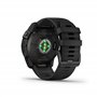 Garmin fēnix 7X Pro, Solar - Montre GPS Multisports connectée – Gray avec Bracelet Noir – Boîtier 51 mm (Reconditionné)