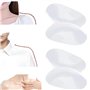 SEWSAW 2 Paire Épaulettes en Silicone Auto-AdhéSifs Transparents Épaulettes Coussinets Auto-AdhéSifs Épaule Rehausseur Coussinet