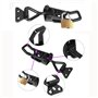 SEWSAW 4 Pièces Loquet à Bascule Fermoir Attache Rapide Clip de Loquet en Acier Pince à Bascule Réglable Fermeture a Levier pour