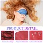 Aweisile Masque-Sommeil 20 Pièces Multicolor-Masque de Sommeil 10 couleurs Couverture-Masque pour Femme Homme des gamins Dames o
