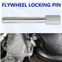 ZKTOOL Outil de réglage de la synchronisation d'arbre à cames du moteur, outil de fixation de poulie de vilebrequin, compatible 