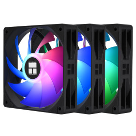 Thermalright Ventilateur de processeur TL-C12C-X28-S X3 - Vitesse de 1550 tr/min - Ventilateur de boîtier d'ordinateur - Ventila