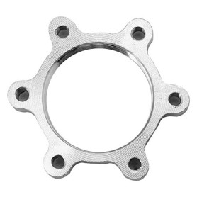 VGEBY Moyeux Filetés de Roue Libre de Vélo Disque de Frein de Disque de Disque Adaptateur de Rotor à 6 Boulons pour Bicyclette (