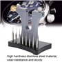 Extracteur de vis endommagé pour la montre, retirez facilement la vis cassée de la montre avec 8 broches pour la réparation de m