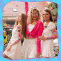 Lot de 144 tatouages temporaires pour pom-pom girl, pom-pom girl, fournitures de fête d'anniversaire, cadeaux pour enfants, 24 f