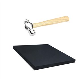 LNGJIN Mini marteau à bille de 15 cm pour la fabrication de bijoux