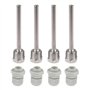 LNGJIN Lot de 4 douilles de plongée 1/2"