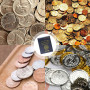 540 Pochette Collection de pièces,collection de pièces de monnaie,Collection Pièces de Monnaie,rangement pièces de collection,Al