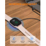 Bicmice Câble de charge 1 m pour Amazfit GTS 2/GTS2 Mini/GTS 2e/GTR 2/GTR 2e/T-REX Pro (ne convient pas pour T-REX)/Bip U Pro/Ze