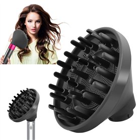 Embout Diffuseur Compatible avec Airwrap Styler HS01 HS05 Diffuseur Cheveux Diffuseur Boucle Diffuseur Seche Cheveux Boucles Con