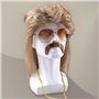 Eniyou Perruque Mulet Homme Perruque Homme Annee 80 Perruque Coupe Mulet Homme Perruque Mulet Homme Annee 80 Perruque Homme Mule