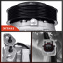 Frankberg Compresseur de Climatisation avec attelage Compatible avec M.e.g.a.n.e III Grandtour KZ0/1 M.e.g.a.n.e III Hatchback B