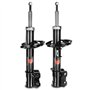 Frankberg 2x Amortisseur à gaz Pression du gaz Essieu Avant Compatibles avec Combo 2001-2012 Corsa C 2000-2012 Meriva 2003-2010 