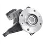 Frankberg Boîtier de roulement de roue complet essieu avant droit compatible avec 206 CC 2D 1,6 L 2,0 l 2000-2008 206 hayon 2 A/